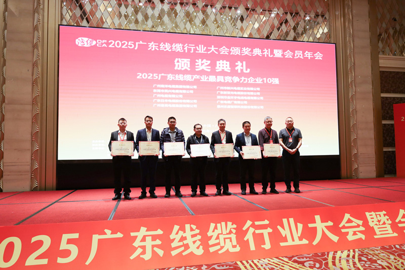 ag亚娱位列广东前3！2025广东线缆行业大会召开